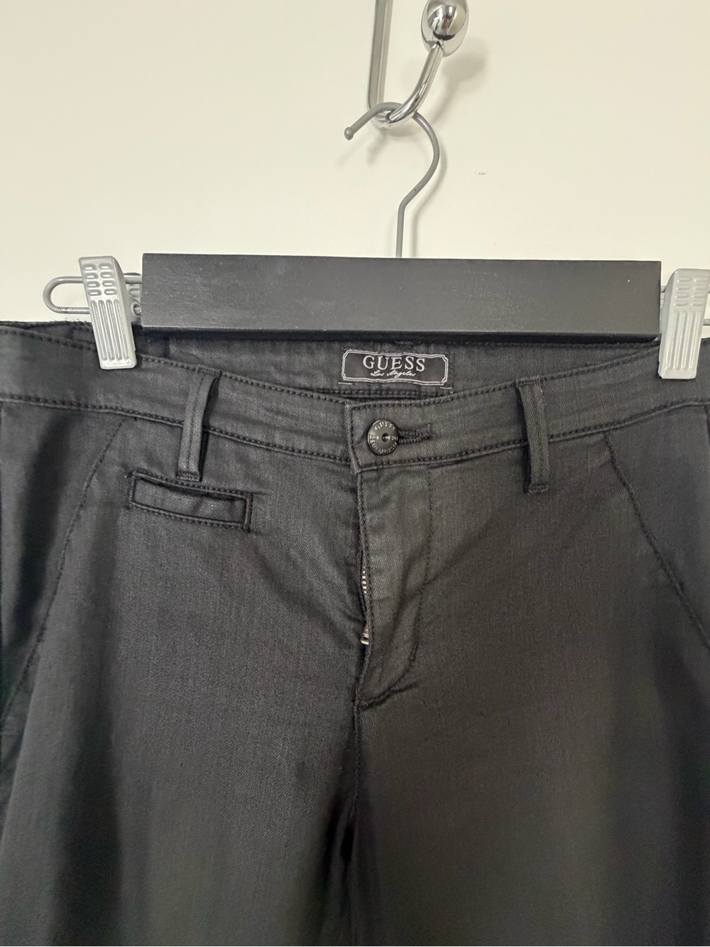 Guess Black Low-Waist Denim Jeans